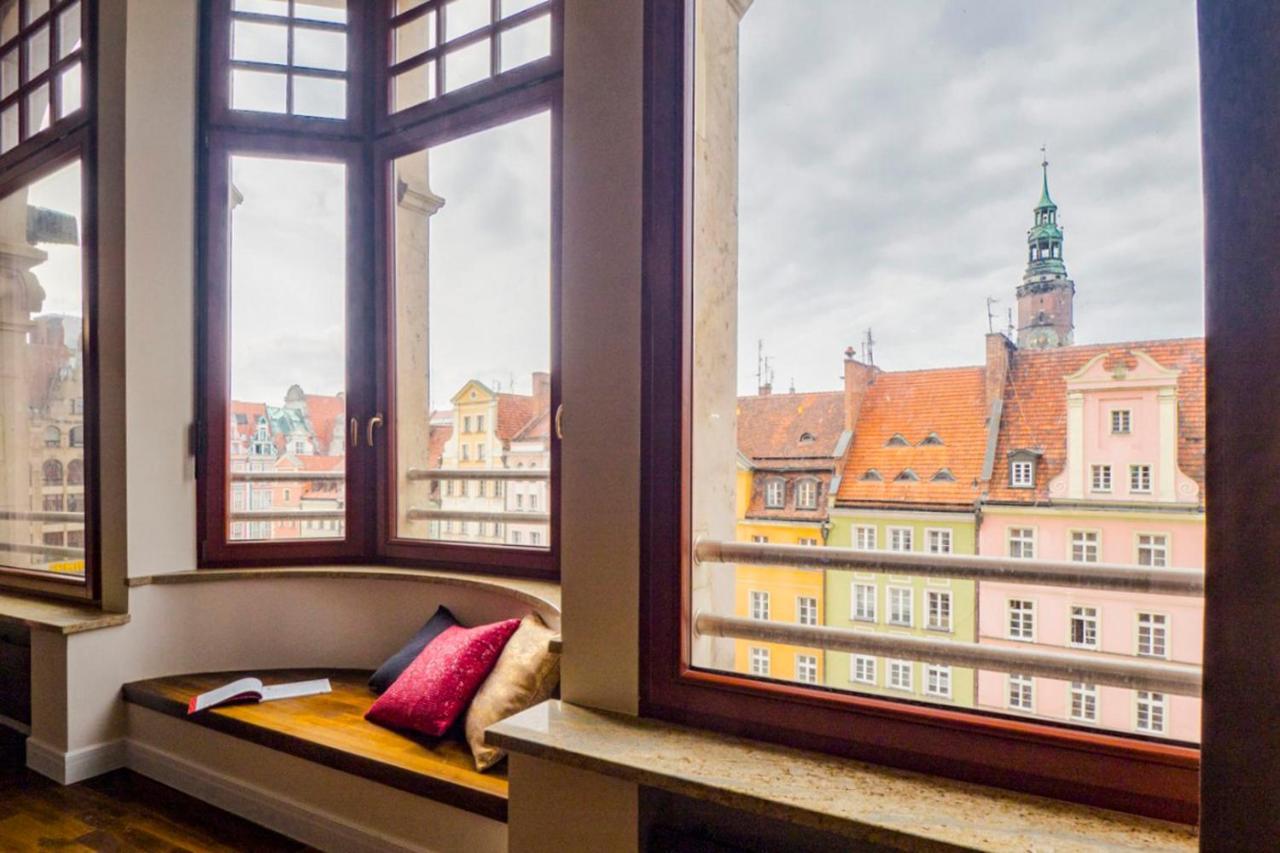Majestic Residence -150M2 With Iconic Market Square View As Home Apartamenty R506 Wrocław Eksteriør billede