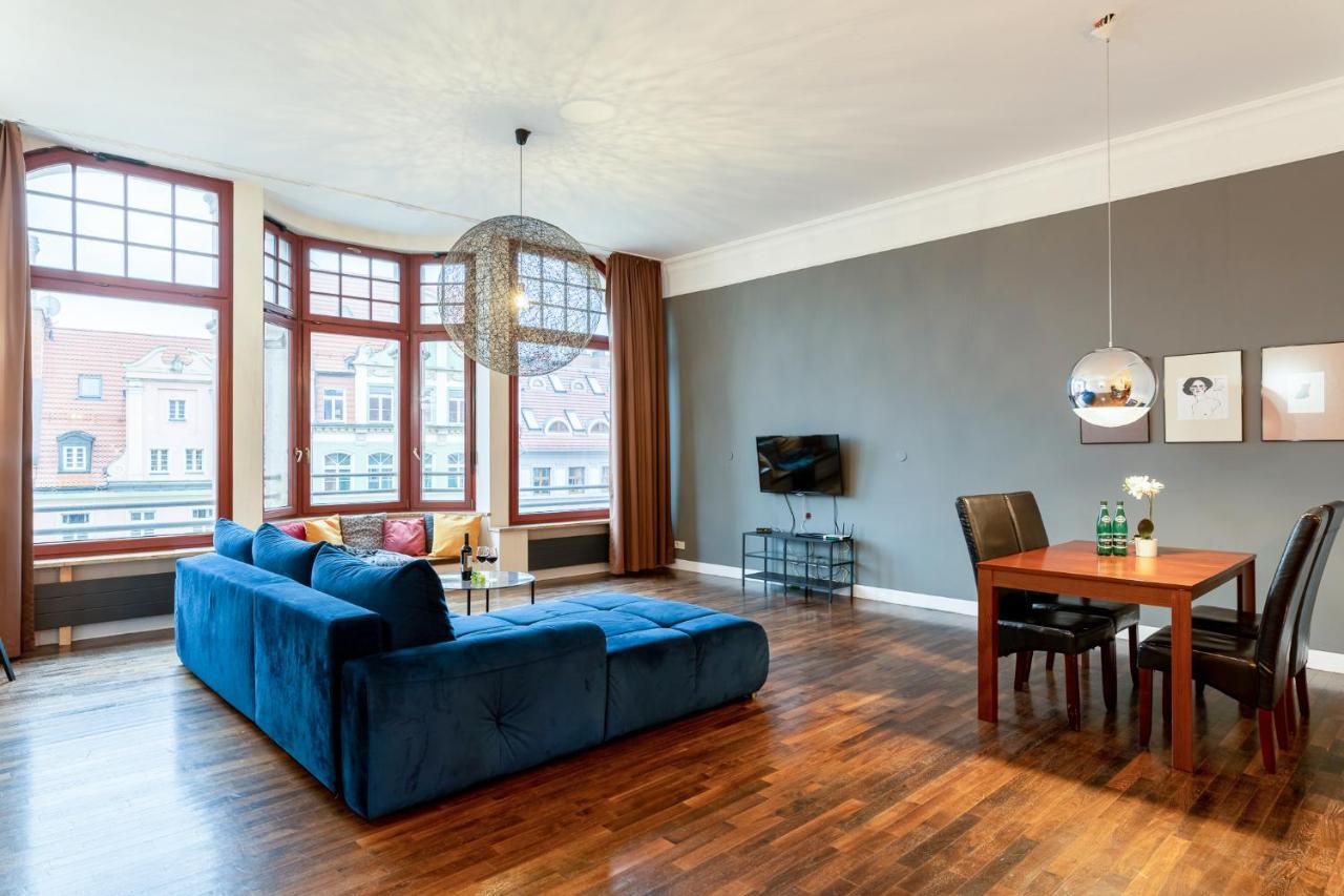 Majestic Residence -150M2 With Iconic Market Square View As Home Apartamenty R506 Wrocław Eksteriør billede